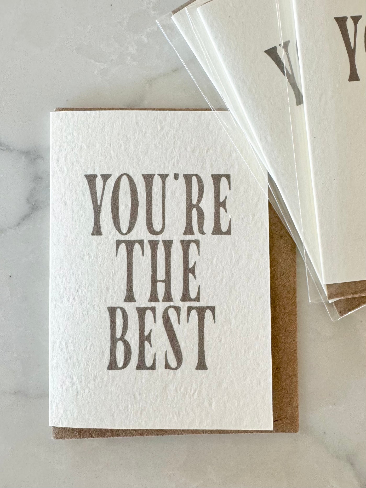 YOU'RE THE BEST CARD