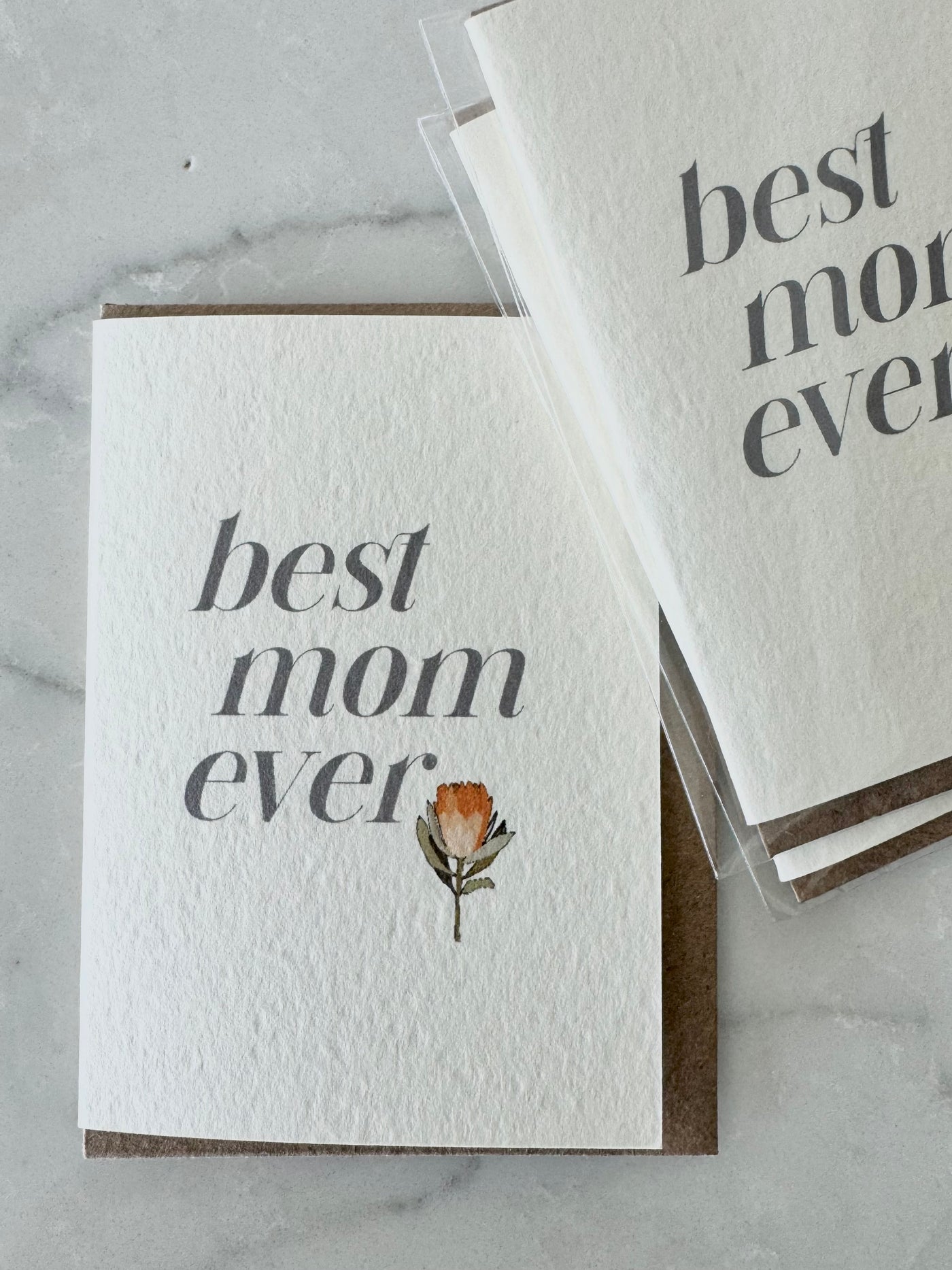 BEST MOM EVER CARD