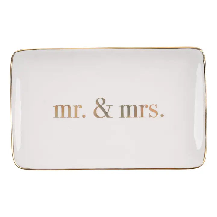 MR. & MRS. TRINKET TRAY