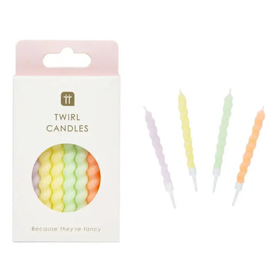 TWISTED PASTEL BIRTHDAY CANDLES