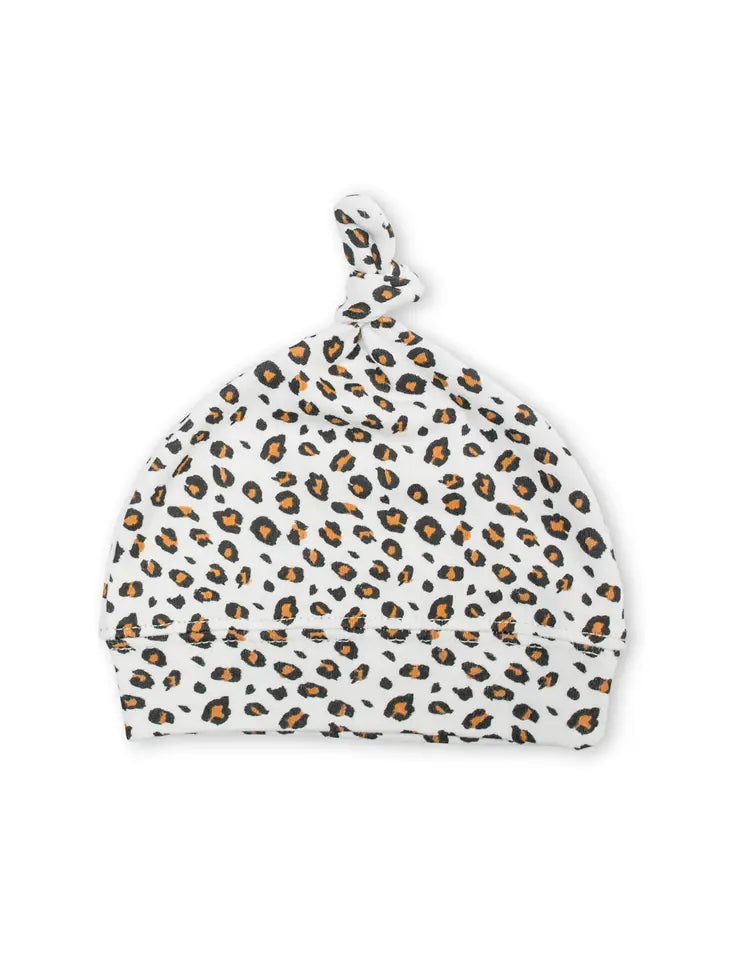 LEOPARD BAMBOO BABY HAT