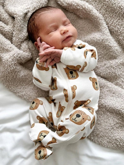 ORGANIC BABY BEAR FOOTIE