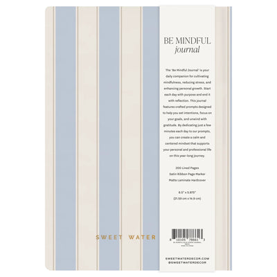 BE MINDFUL PROMPTED JOURNAL