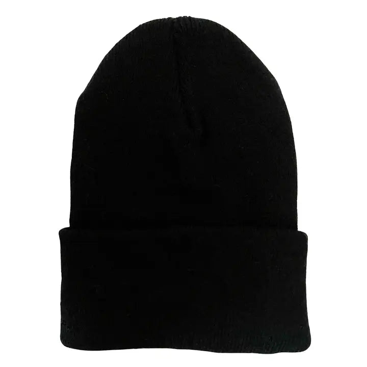 BABY'S FIRST BEANIE - BLACK