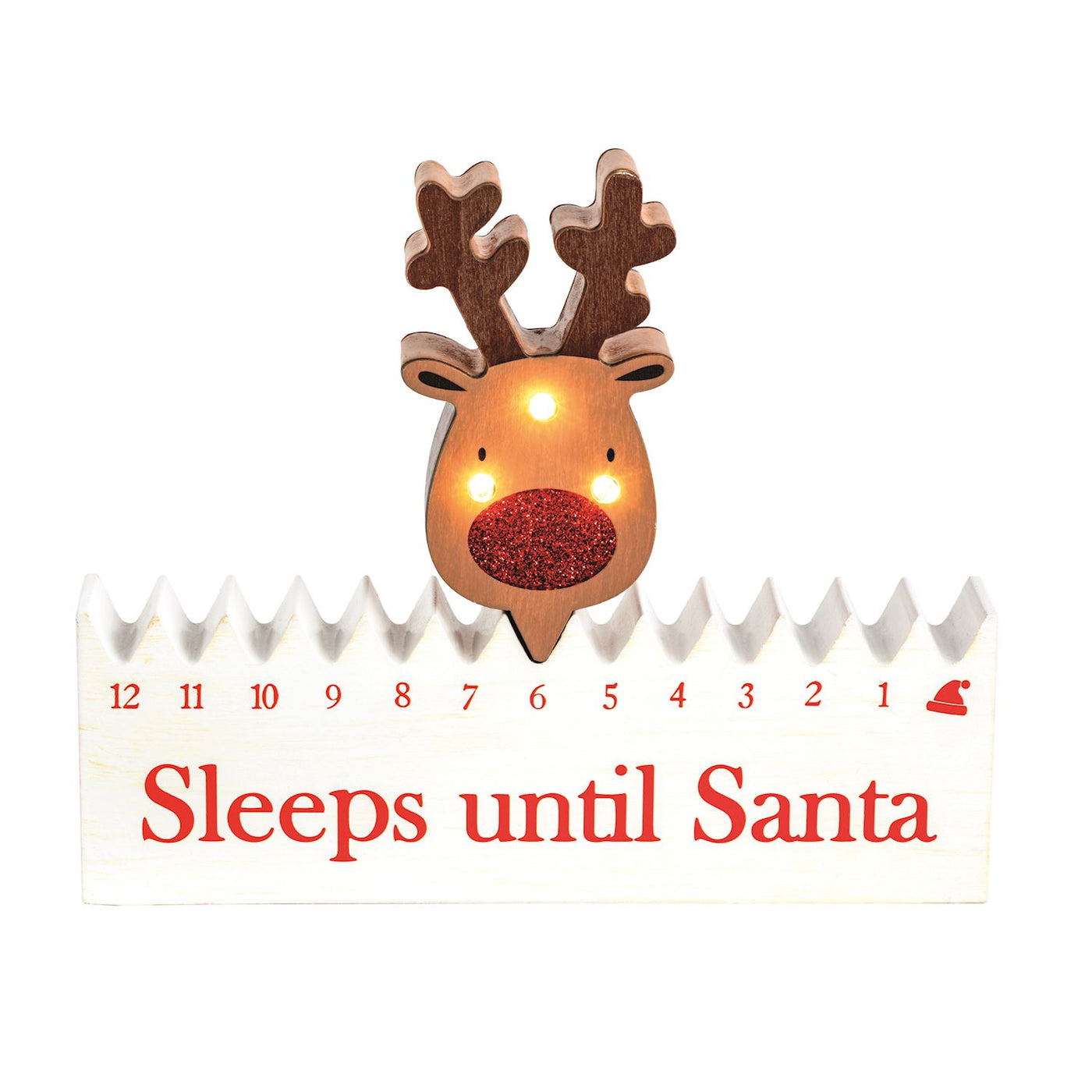 REINDEER COUNTDOWN BLOCK
