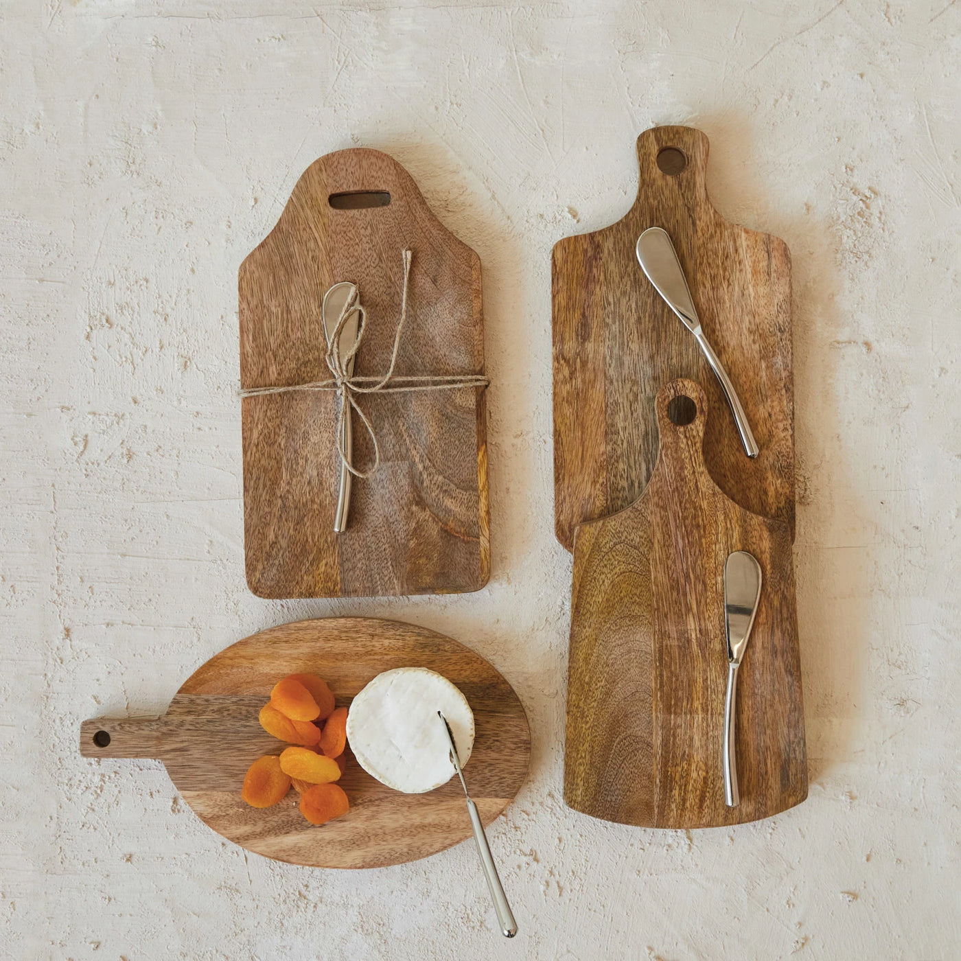 MANGO WOOD BOARD SET