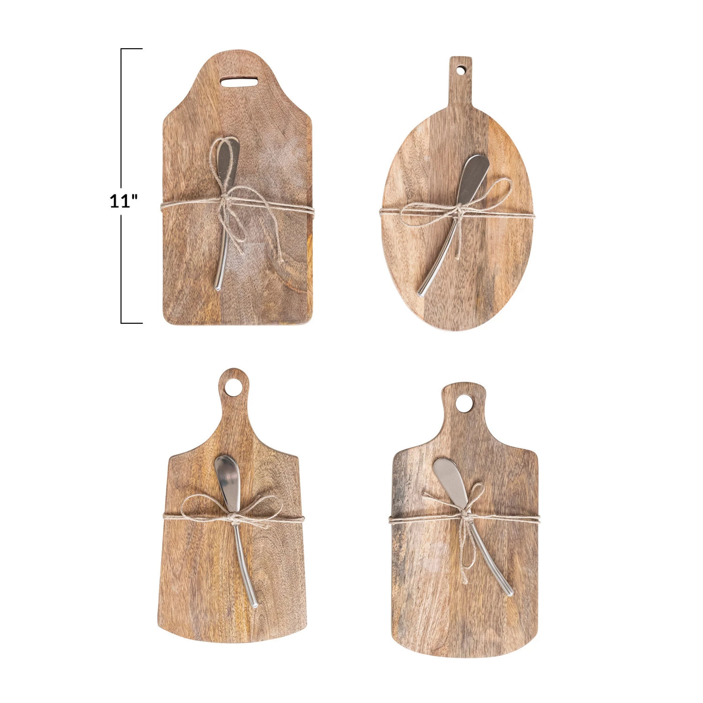 MANGO WOOD BOARD SET