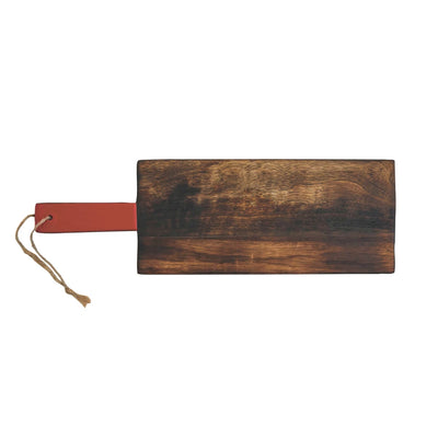 HAND-CARVED MANGO WOOD BOARD