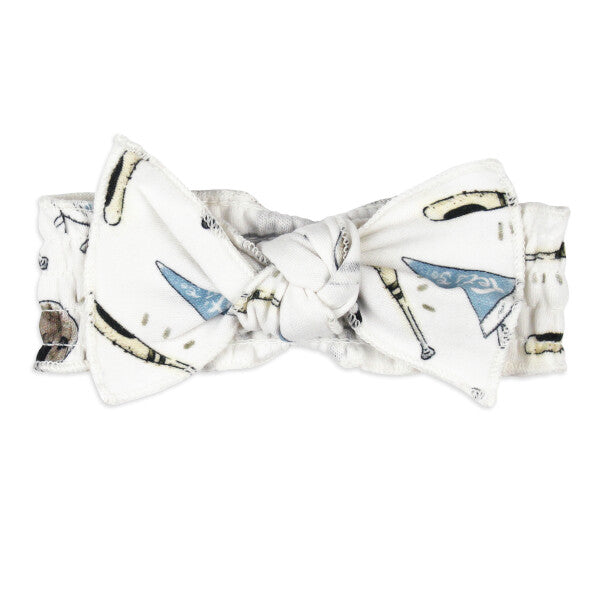 ORGANIC LET'S GO BASEBALL HEADBAND