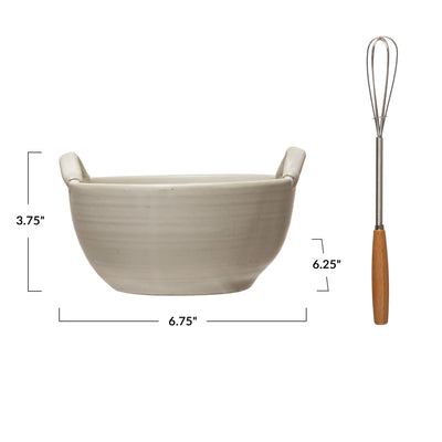 STONEWARE BOWL SET