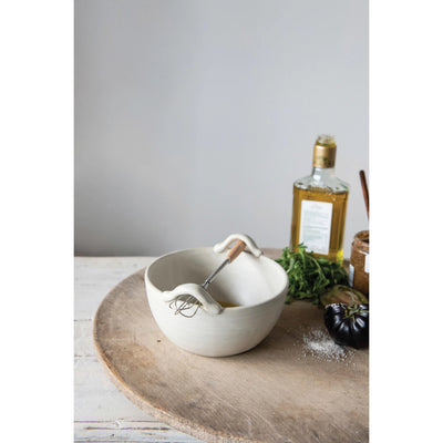 STONEWARE BOWL SET