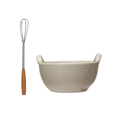 STONEWARE BOWL SET