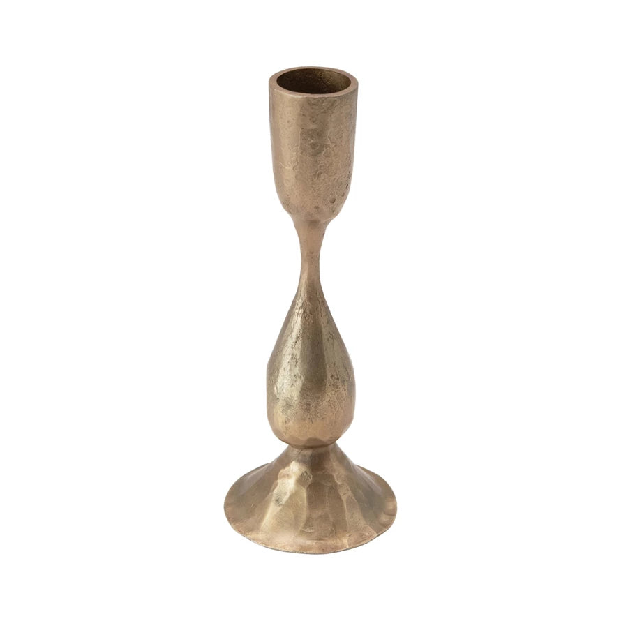 HAND-FORGED METAL TAPER HOLDER