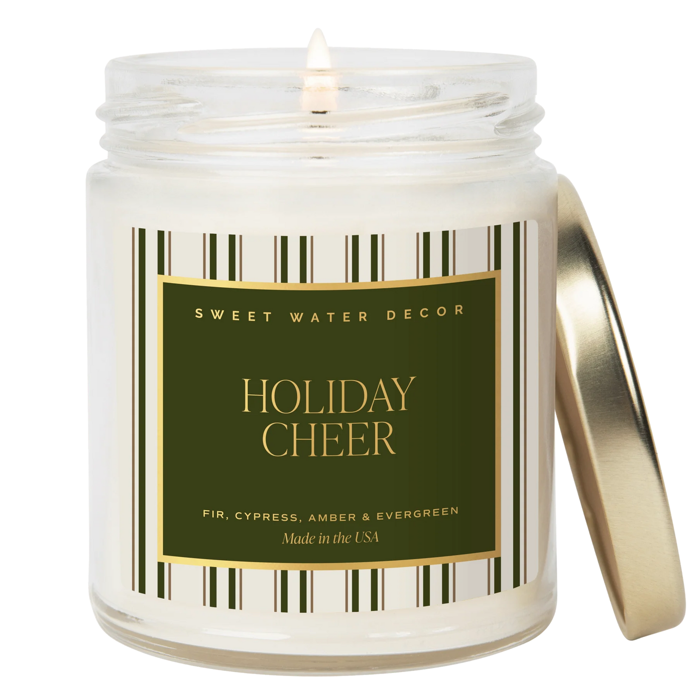 HOLIDAY CHEER SOY CANDLE - 9OZ