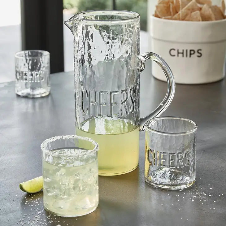 HAMMERED CHEERS PITCHER