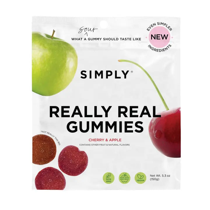 REALLY REAL GUMMIES - SOUR CHERRY APPLE