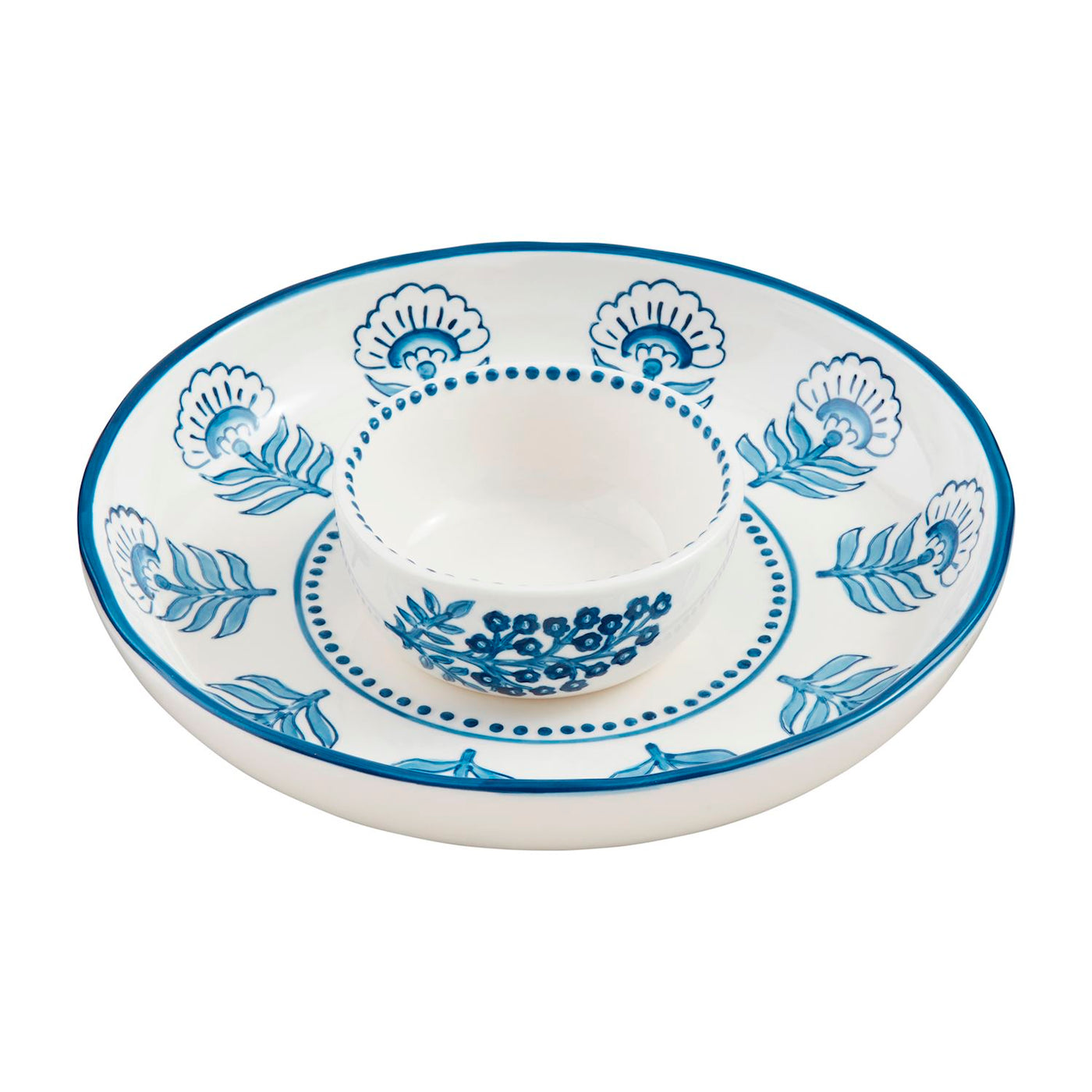 BLOCK PRINT CHIP & DIP SET