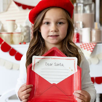 LETTER TO SANTA PLATES