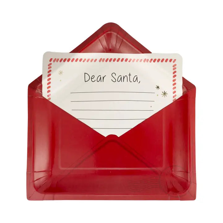 LETTER TO SANTA PLATES