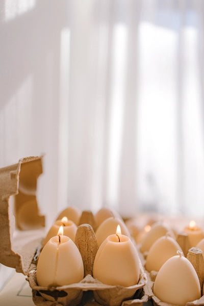 EASTER EGG CANDLE SET