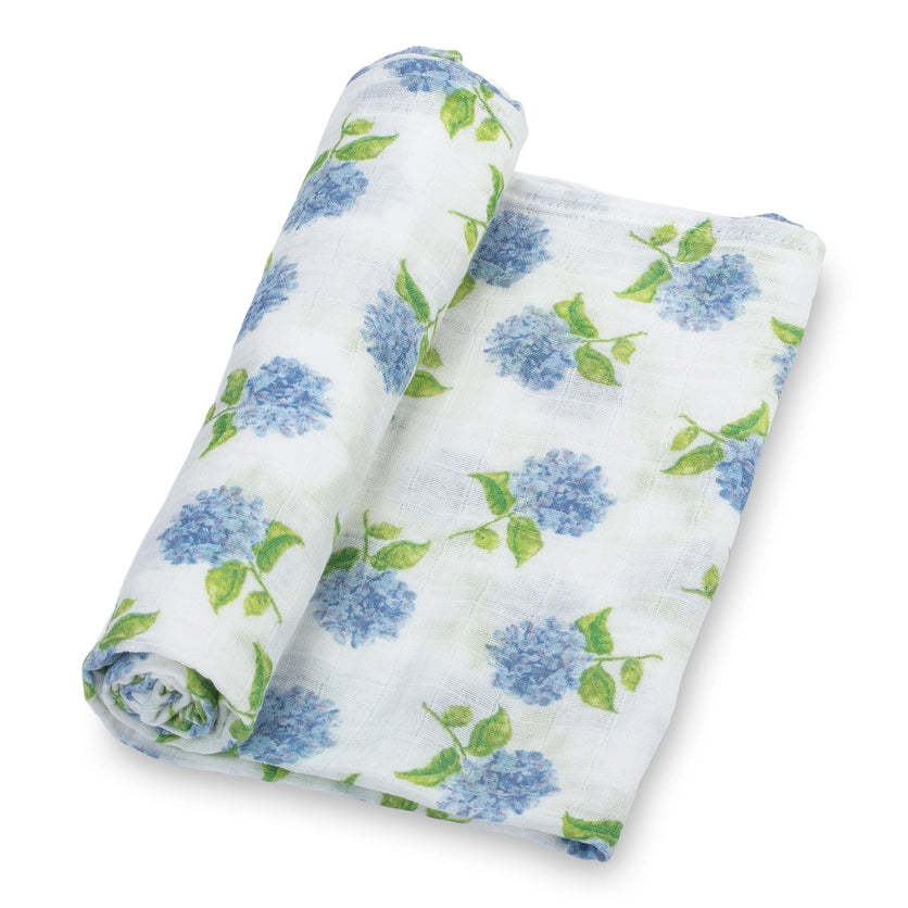 MUSLIN HYDRANGEA SWADDLE
