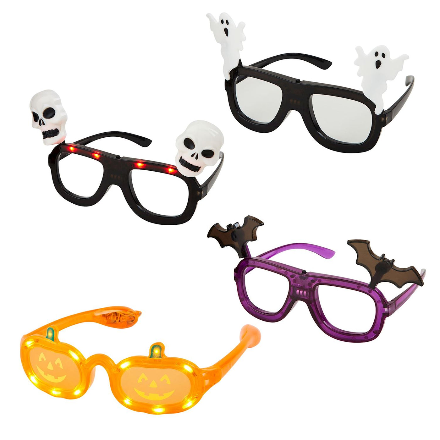 HALLOWEEN LIGHT-UP GLASSES