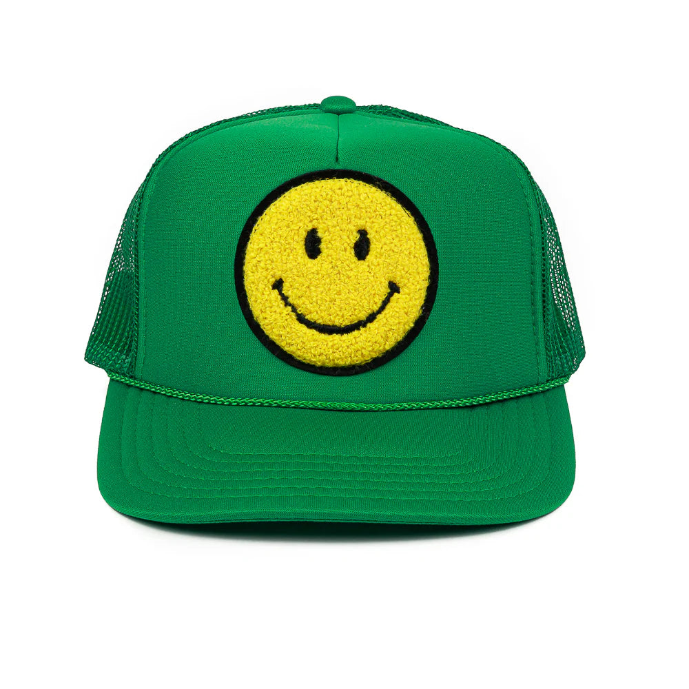 KIDS SMILEY TRUCKER HAT