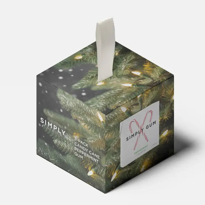 PEPPERMINT GUM 3 PACK ORNAMENT