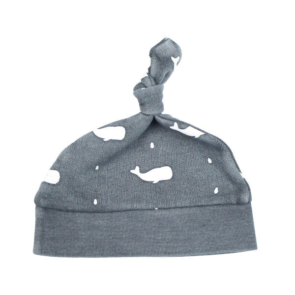 ORGANIC MOONLIGHT WHALE KNOT HAT