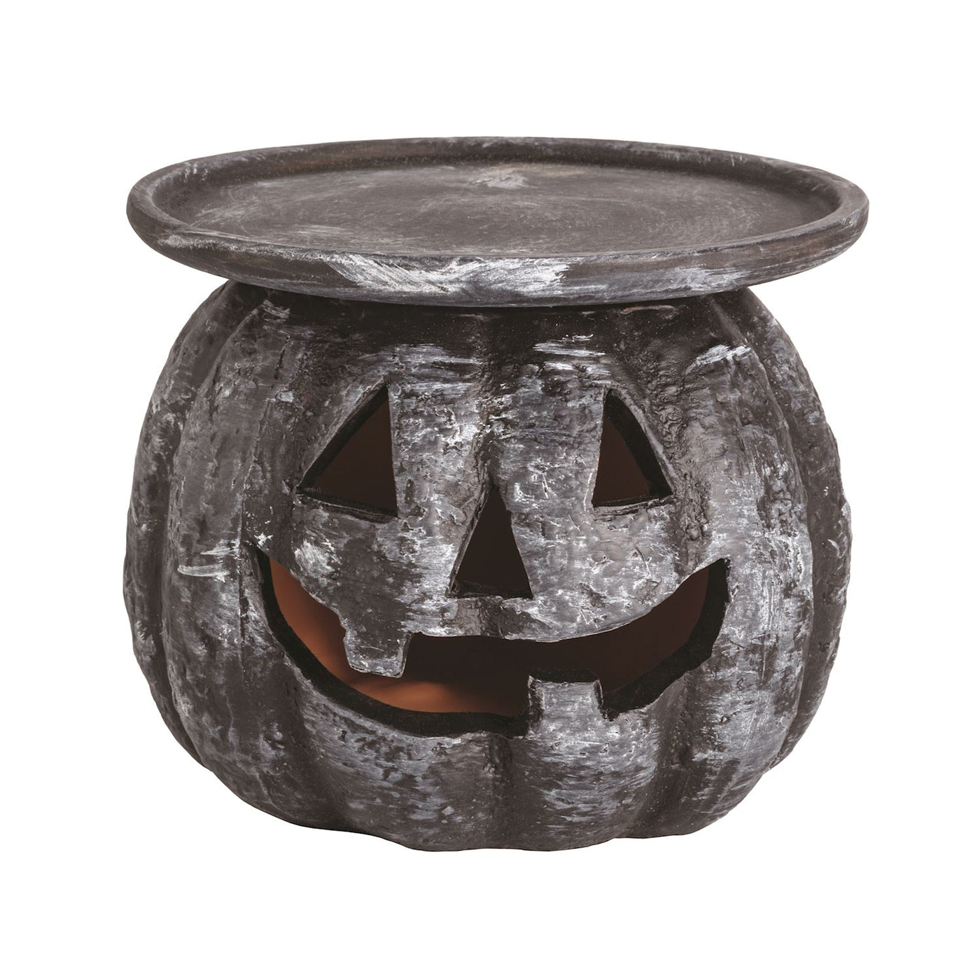 PUMPKIN HALLOWEEN PILLAR HOLDER