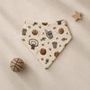 ORGANIC HOOPS BANDANA BIB