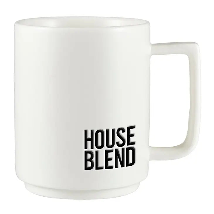 HOUSE BLEND MATTE CAFE MUG