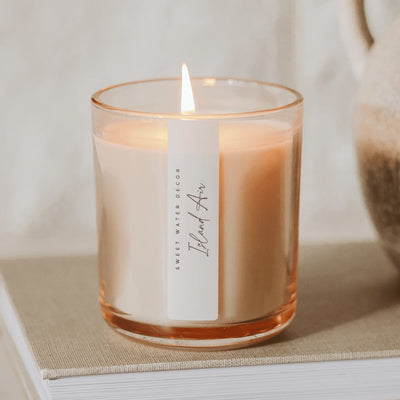 ISLAND AIR TINTED GLASS - 12 OZ CANDLE