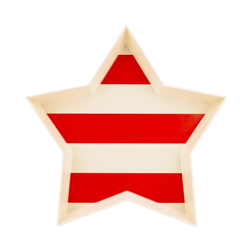 HAMPTONS STAR SHAPED BAMBOO TRAY