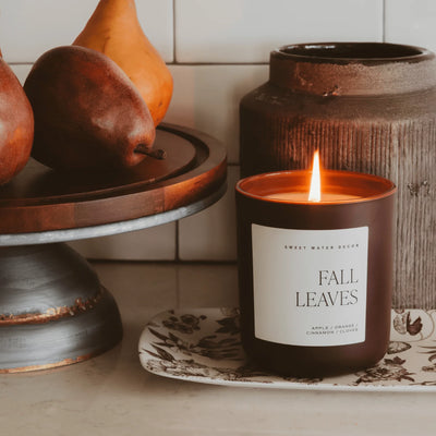 FALL LEAVES CANDLE - 15OZ