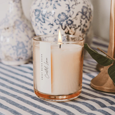 COASTAL LEMON TINTED GLASS - 12 OZ CANDLE