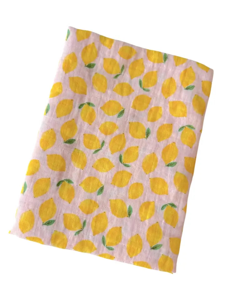 MUSLIN LEMON SWADDLE