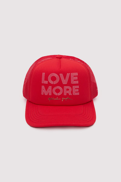 LOVE MORE TRUCKER HAT