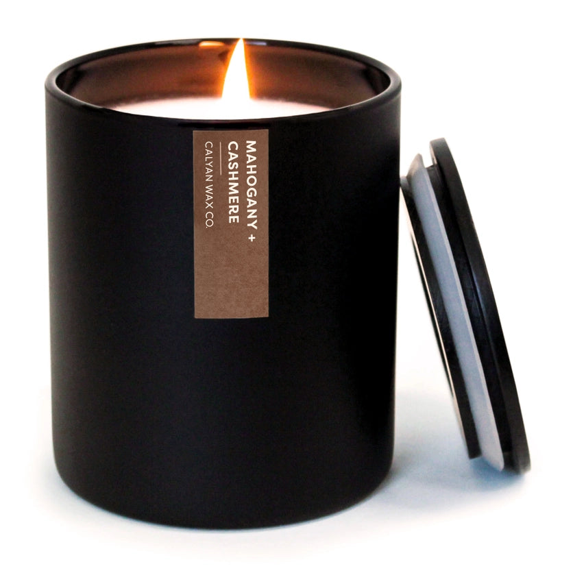 MAHOGANY + CASHMERE SOY CANDLE