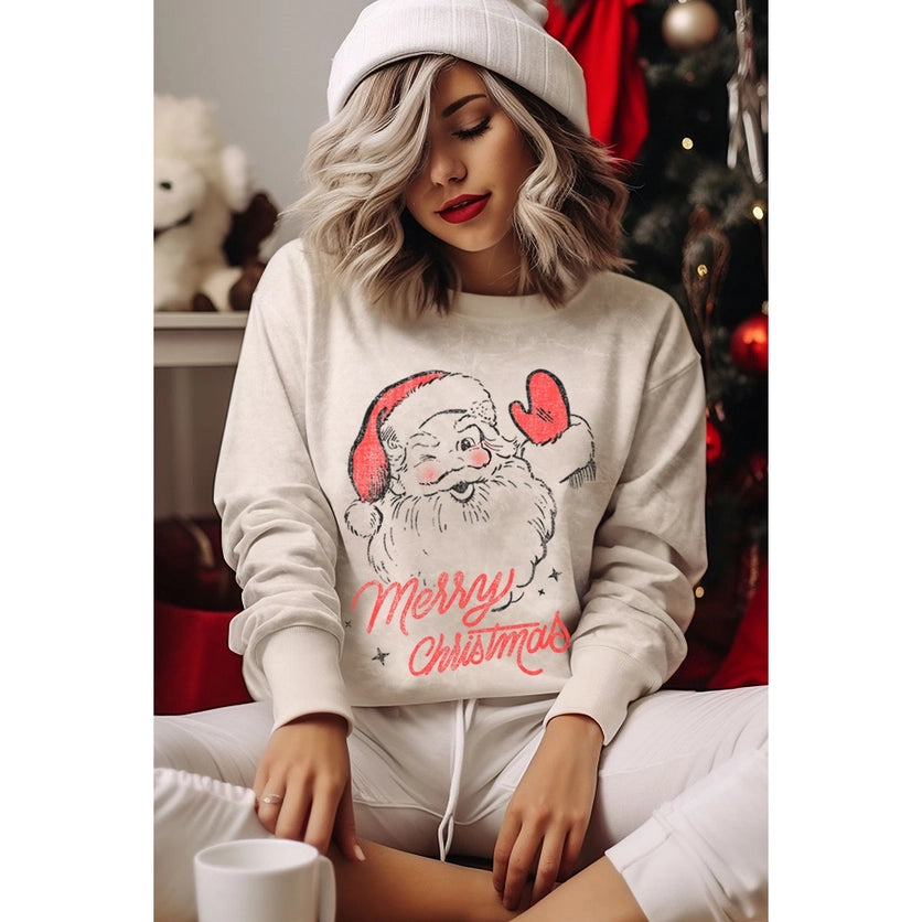 MERRY CHRISTMAS MINERAL SWEATSHIRT
