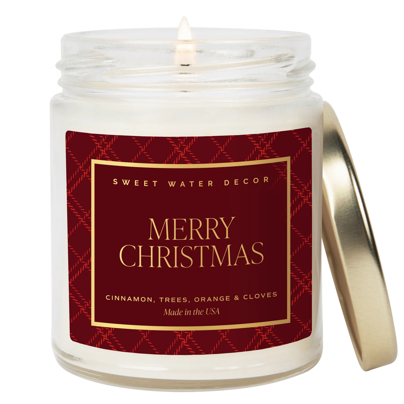 MERRY CHRISTMAS SOY CANDLE - 9OZ