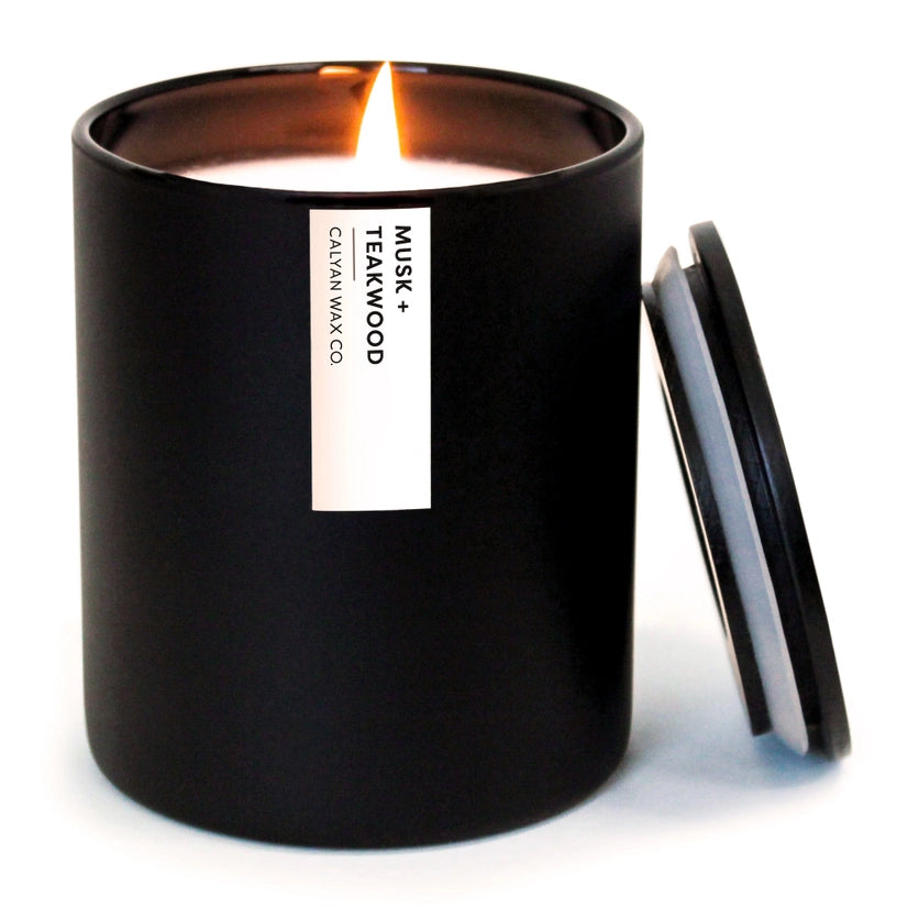 MUSK + TEAWOOD SOY CANDLE