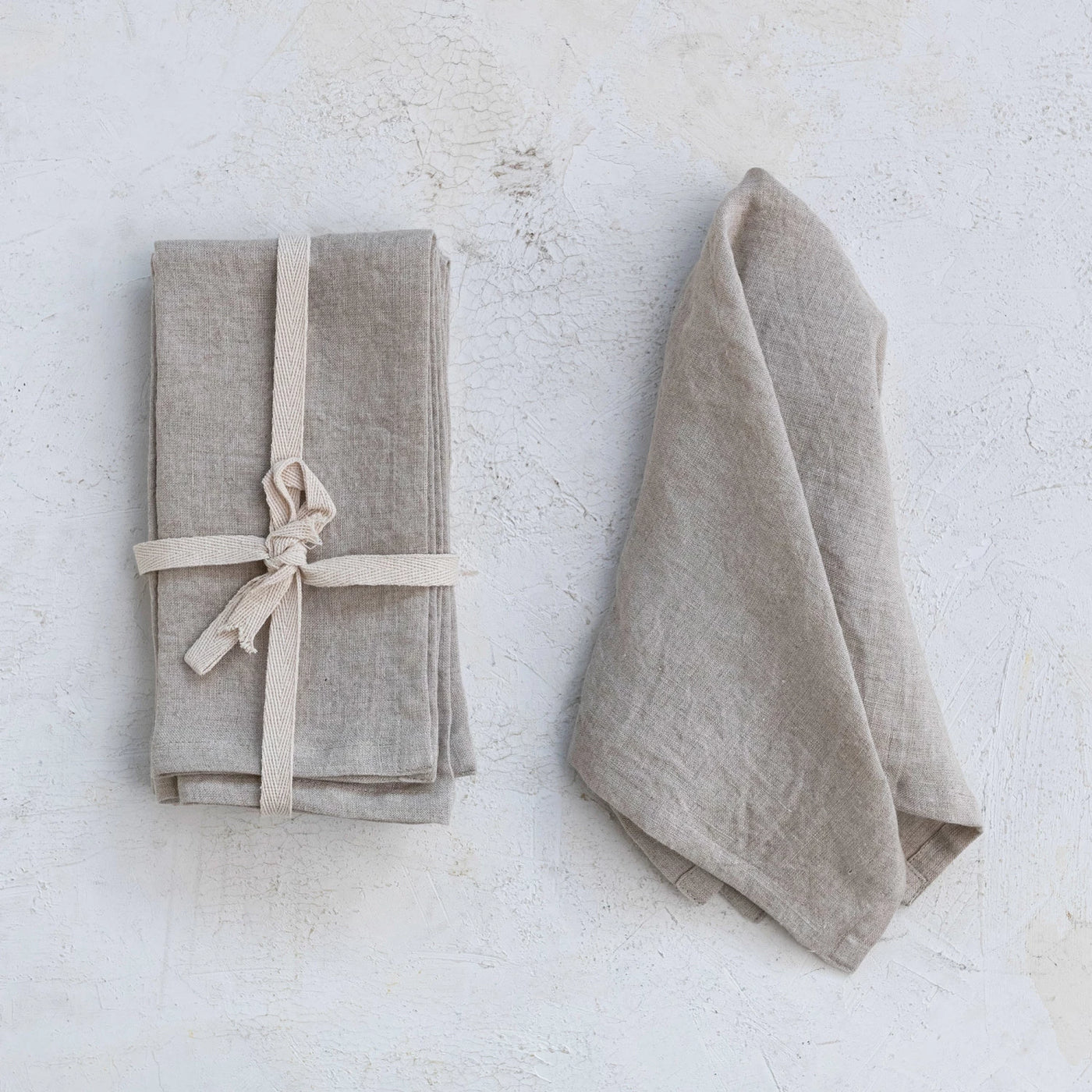 STONEWASHED LINEN NAPKINS