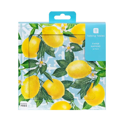 LEMON PAPER NAPKIN