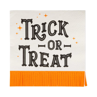 VINTAGE TRICK OR TREAT NAPKIN SET
