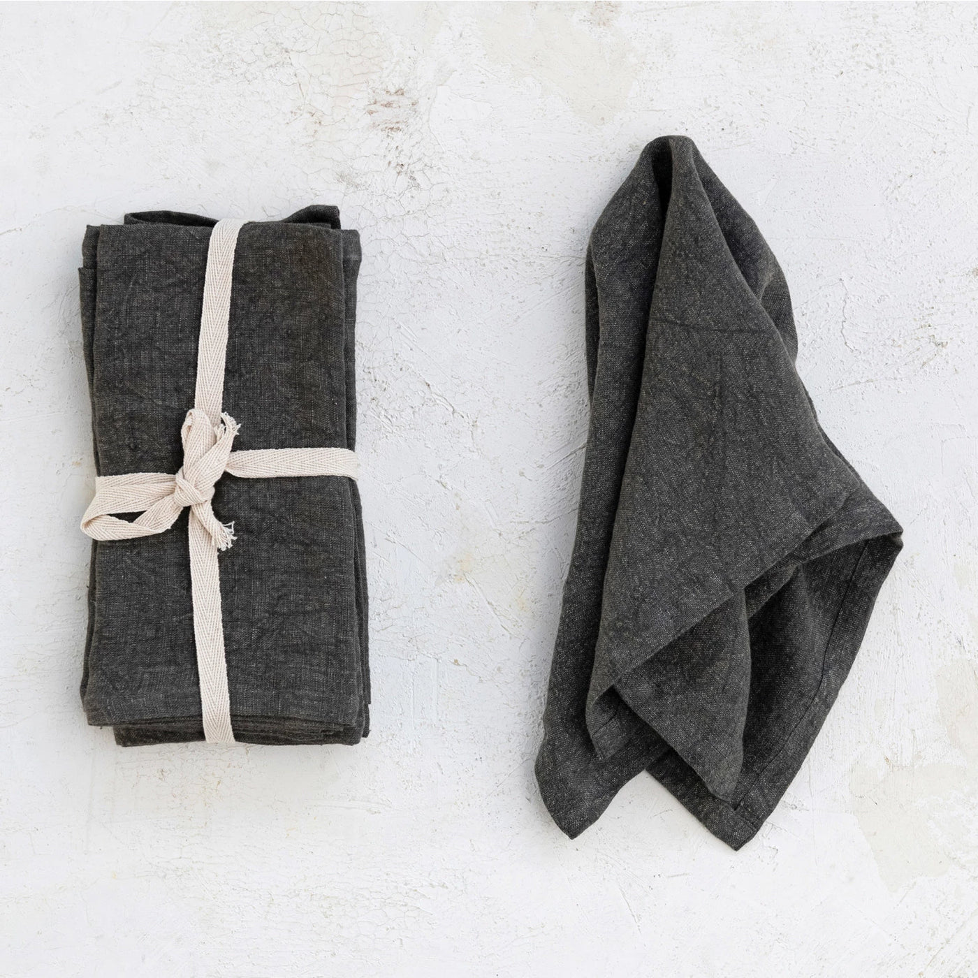 STONEWASHED LINEN NAPKINS
