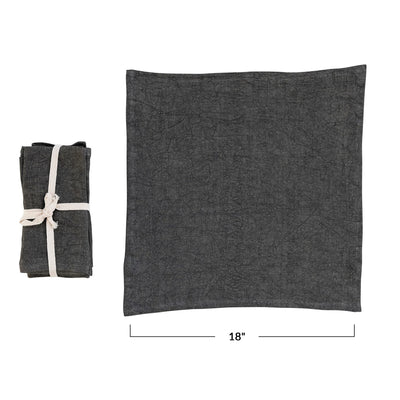 STONEWASHED LINEN NAPKINS