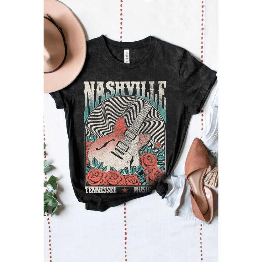 NASHVILLE TENNESSEE MINERAL GRAPHIC TEE