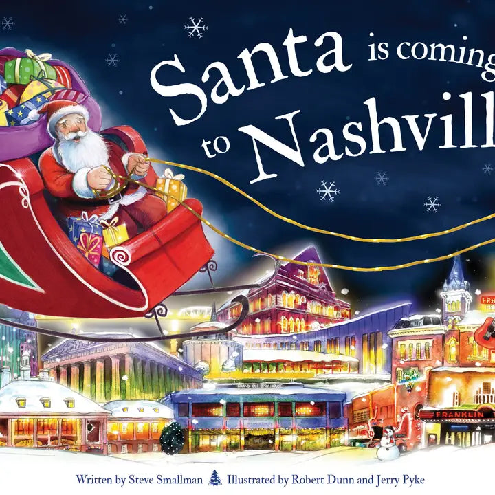 SANTA IS COMING TO NASHVILLE BOOK