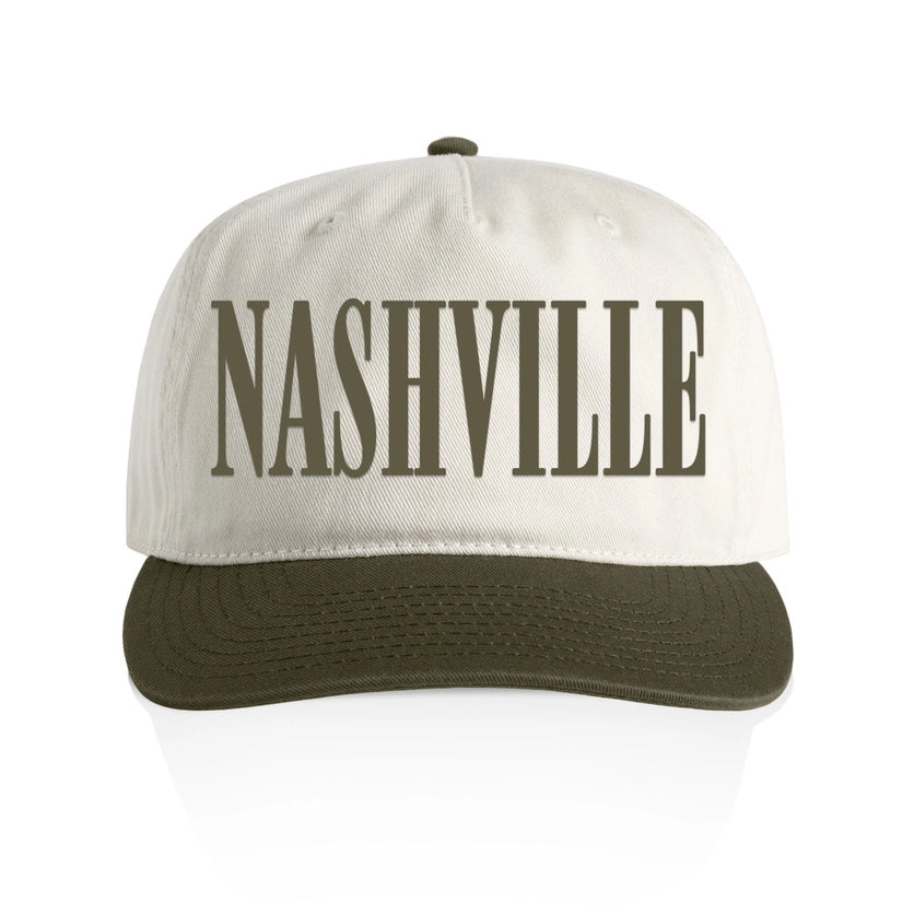 OLIVE NASHVILLE 2 TONE HAT